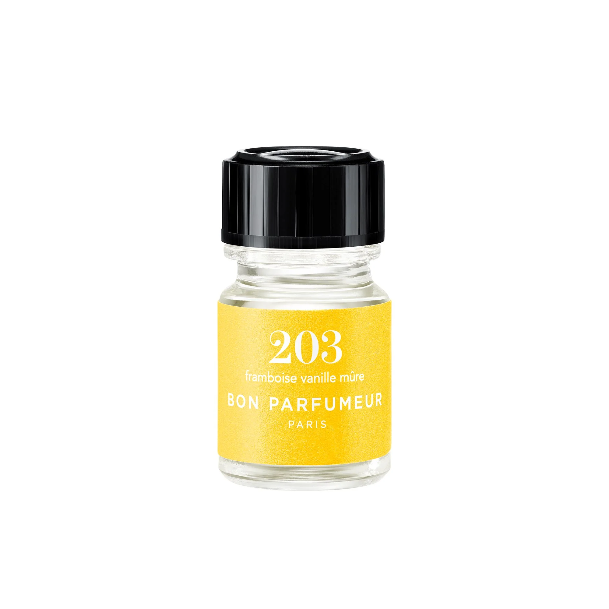 203 (2.5ml): Raspberry, vanilla, blackberry