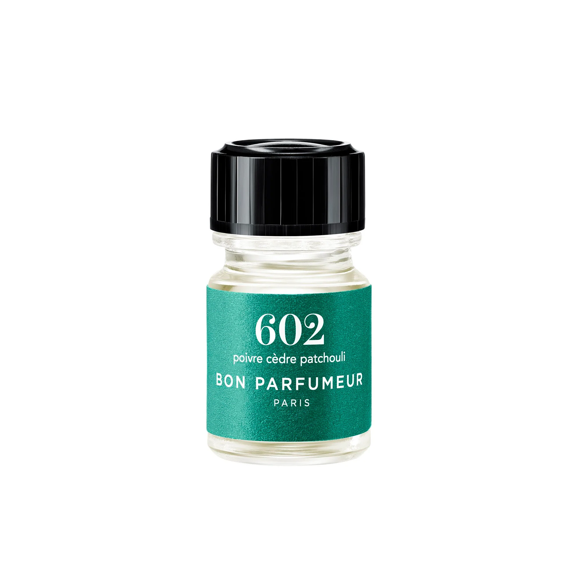 602 (2.5ml): Pepper, cedar, patchouli